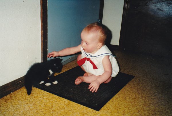 Baby Kitty with Bridget.jpg